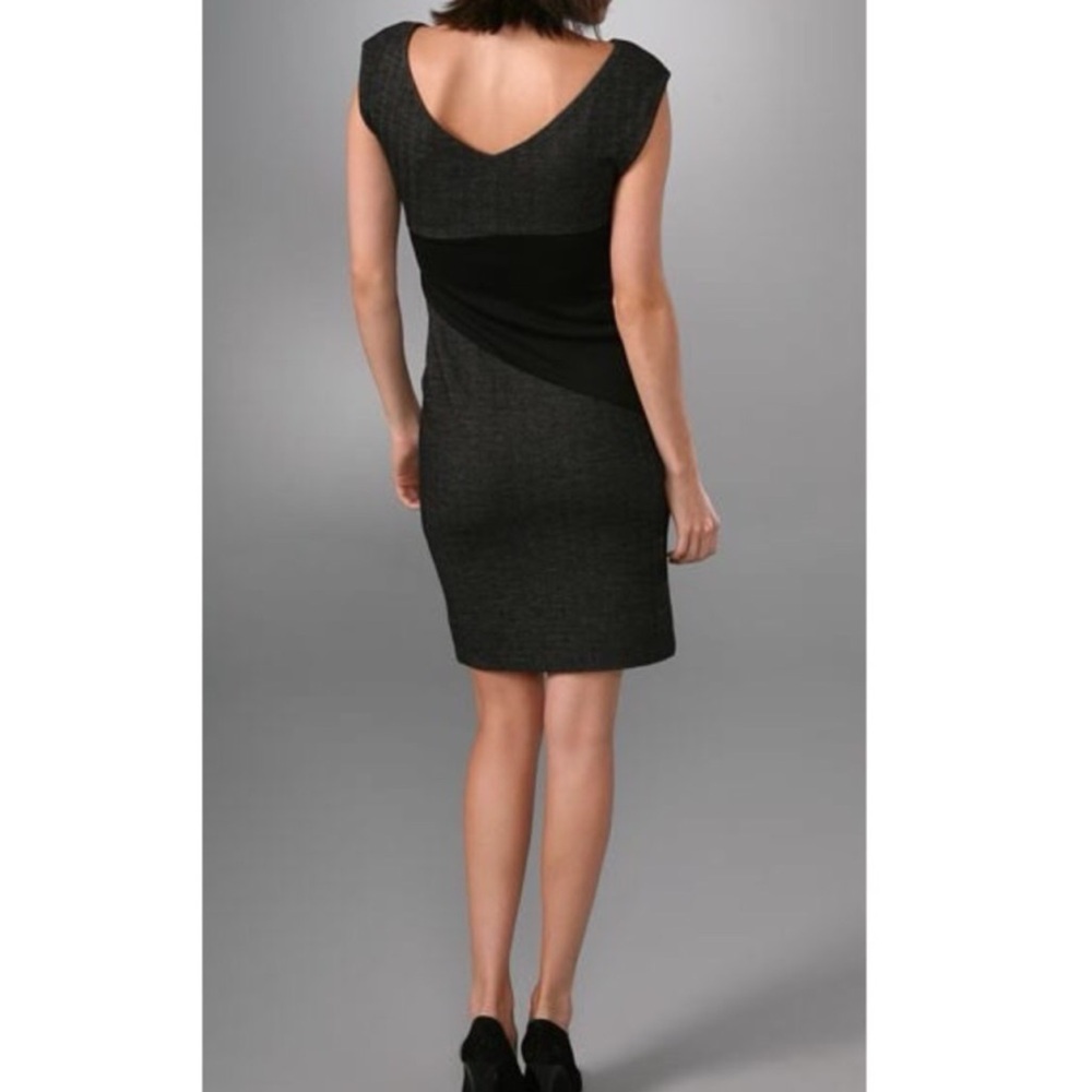 Diane Von Furstenberg Jori herringbone bodycon dress - Picture 2 of 11